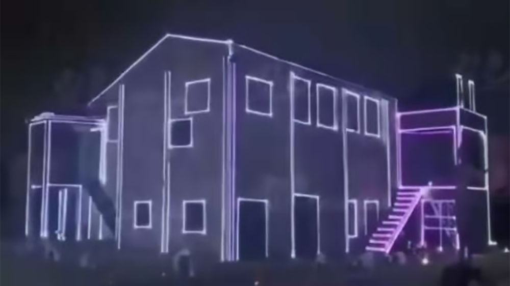 動(dòng)漫光雕秀