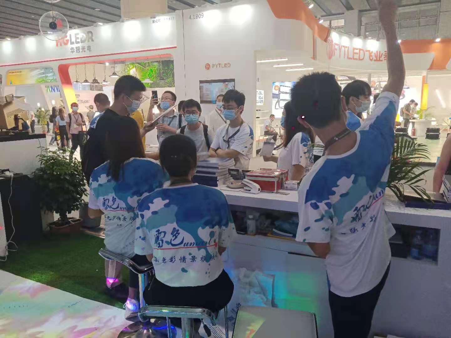 2021第26屆廣州國際照明展覽會（光亞展）雷色印象空間震撼展出！(圖7)