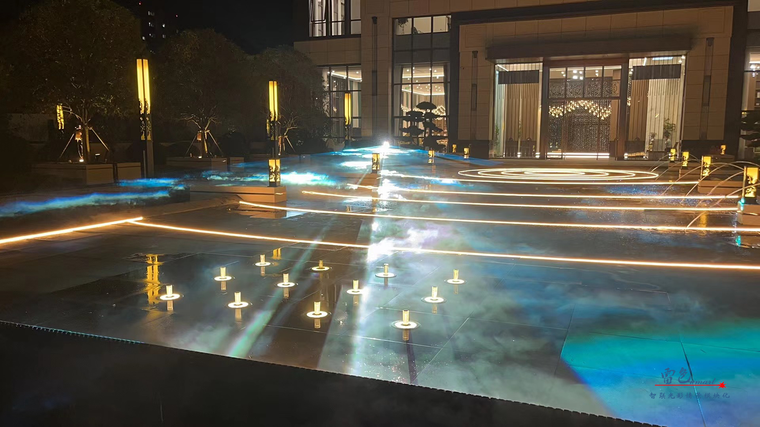 雷色光電助力州來地產:筑夢燈火萬家，同慶盛世中華!(圖2)