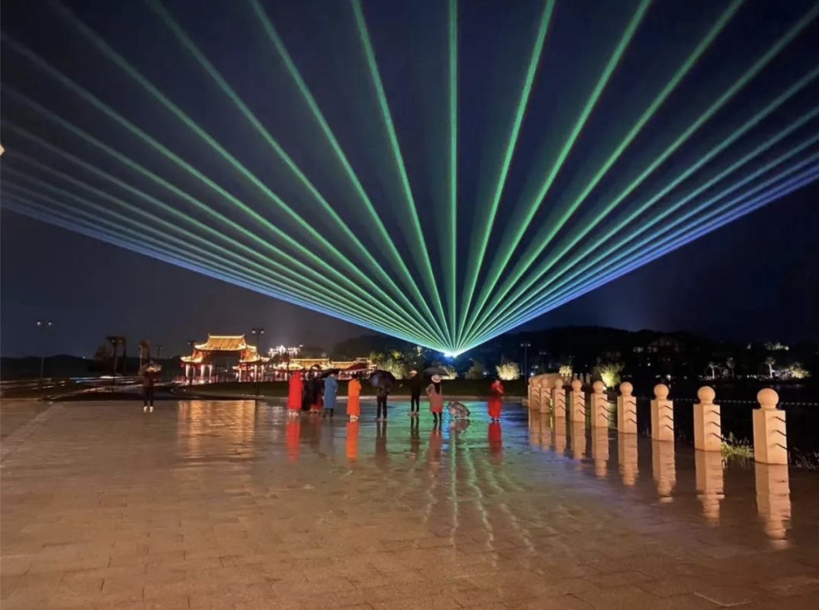 雷色光電助力州來地產:筑夢燈火萬家，同慶盛世中華!(圖6)
