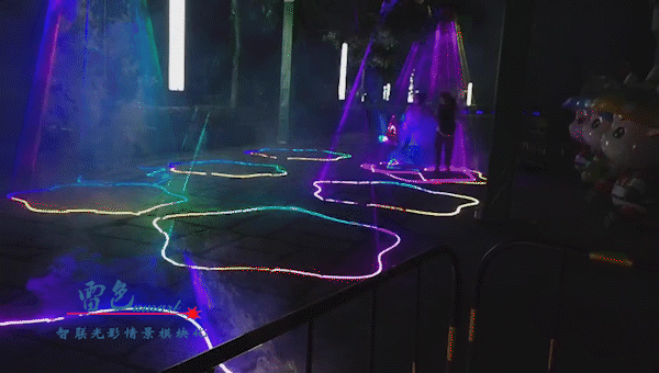 雷色光電打造《夢境光語》夜場燈光秀震撼來襲！(圖20)