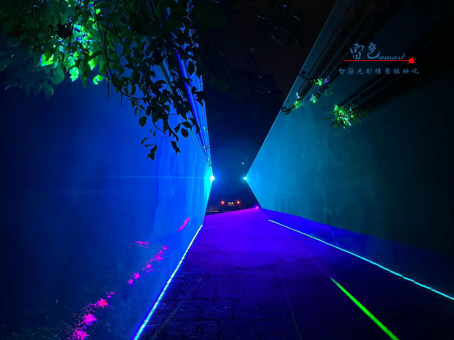 雷色光電打造《夢境光語》夜場燈光秀震撼來襲！(圖25)