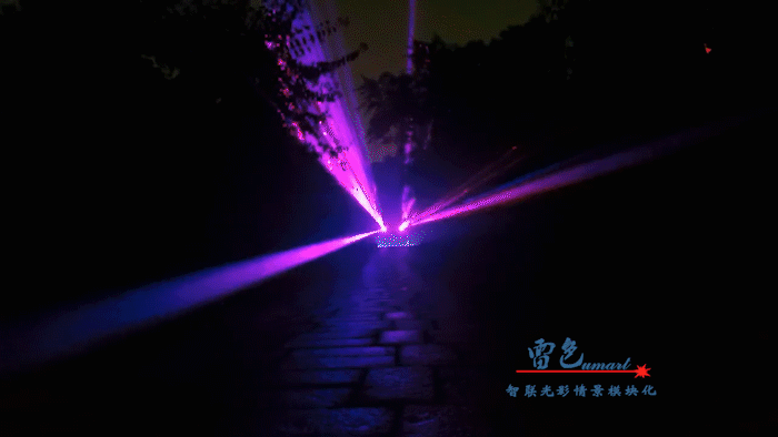 雷色光電打造《夢境光語》夜場燈光秀震撼來襲！(圖29)