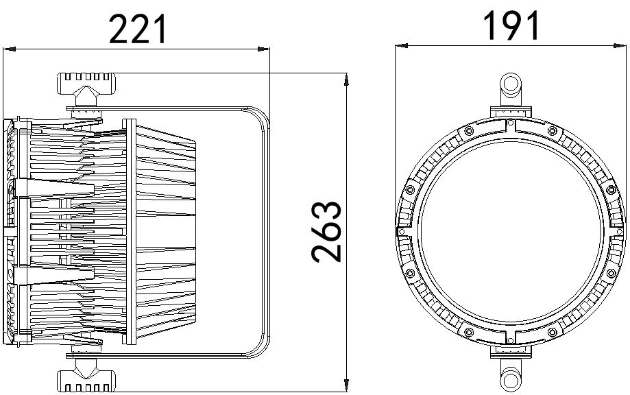 140W冷光投光燈 LS-MT140(圖1)