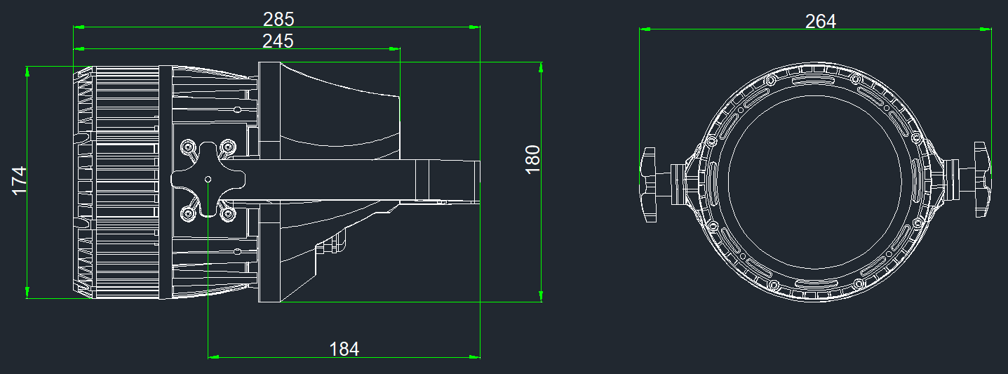 漸變彩虹特效燈 LS-GH200(圖1)