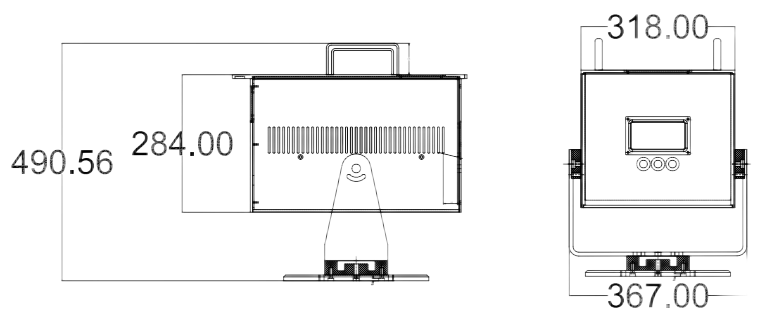 30W綠色動漫激光投影燈 LS-D-G30(圖1)